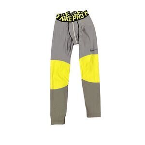 Nike Pro Hyperwarm Compression Tights Mens L Hexodrome Pants Athletic Training
